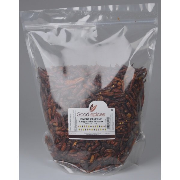 Good épices Piment Langue des Oiseaux 1kg (préco)