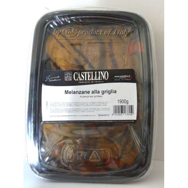 SUM Aubergines Grillées Barquette 1900gr