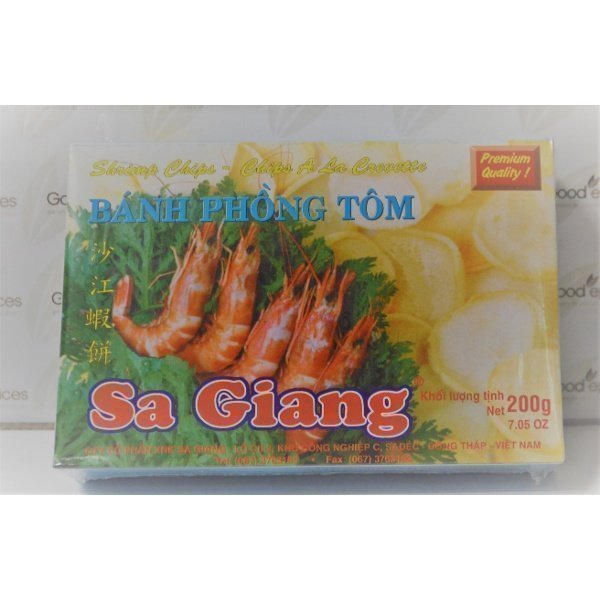 Tang Freres SA Chips ou Beignets de crevettes 200gr