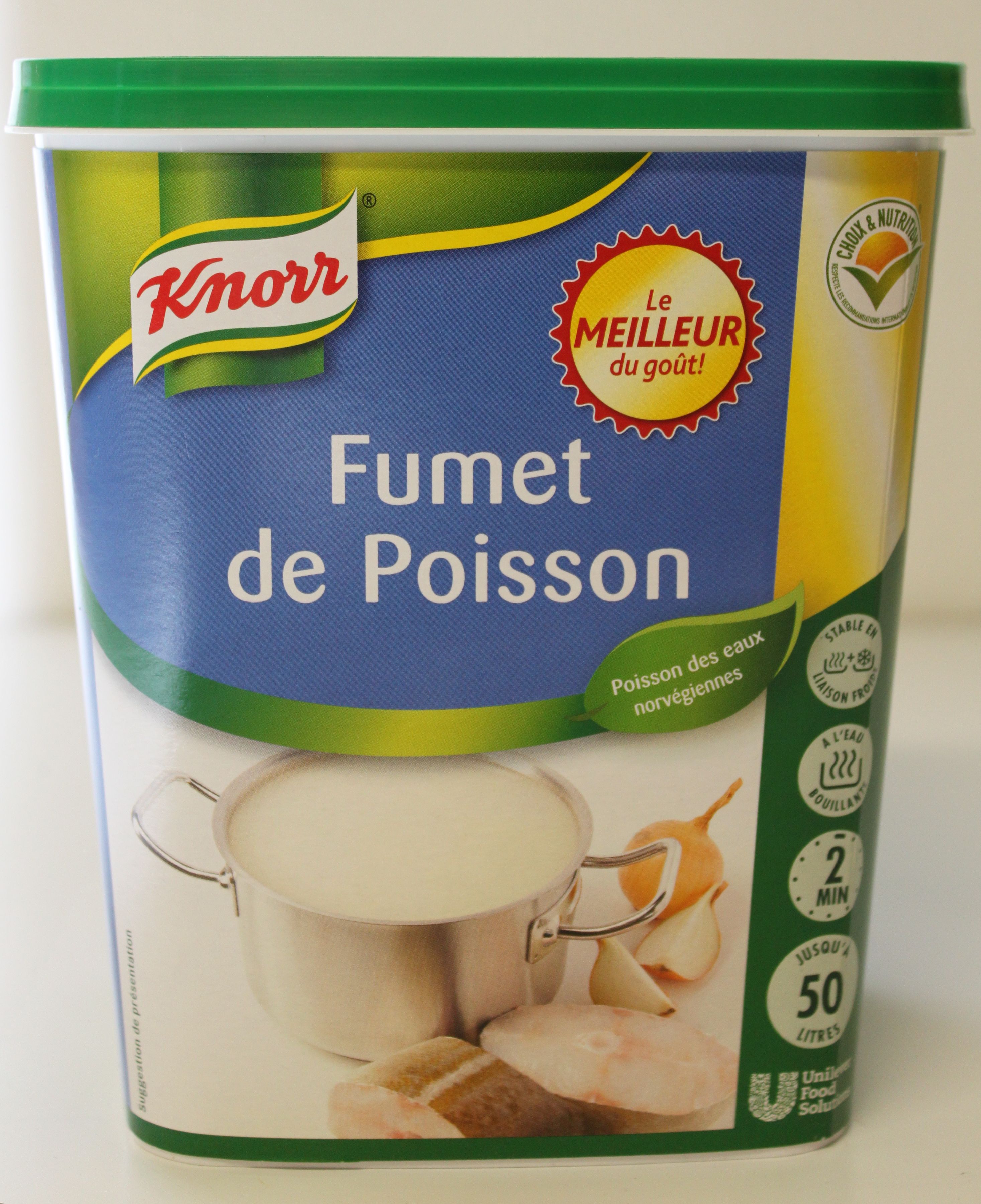 Good épices Fumet de Poisson Knorr 750gr Fonds de Sauces et Aides